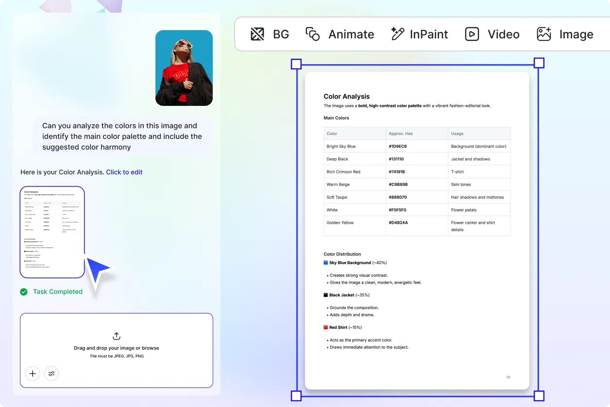 Free AI Color Analysis, AI Color Analysis Online Maker Free AI Color Analysis, AI Color Analysis Online Maker